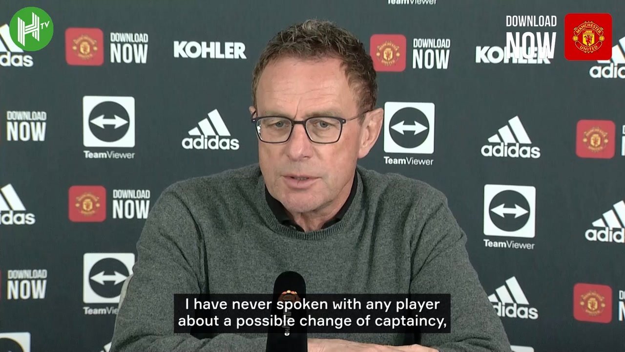 VIDEO: Rangnick on Manchester United captaincy