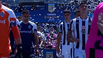 Talleres beat Gimnasia 2-1 in an Argentinian league game on the final matchday of the season. The result saw the visitors miss out on next season's Copa Libertadores. (Video not available in Argentina).
