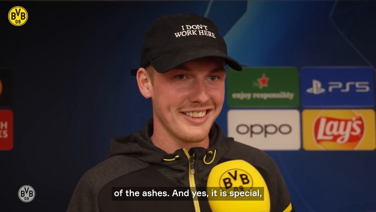 Check out Julian Brandt’s post match interview after reaching the UCL final. Dortmund secured the spot in the final after beating PSG 2-0 on aggregate.