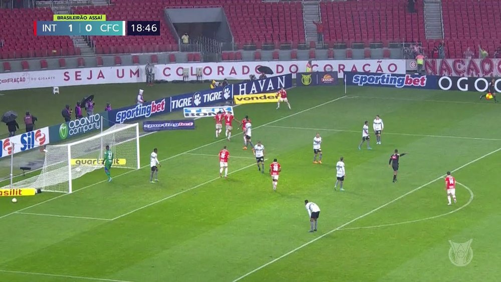 Internacional 3-0 Coritiba. DUGOUT