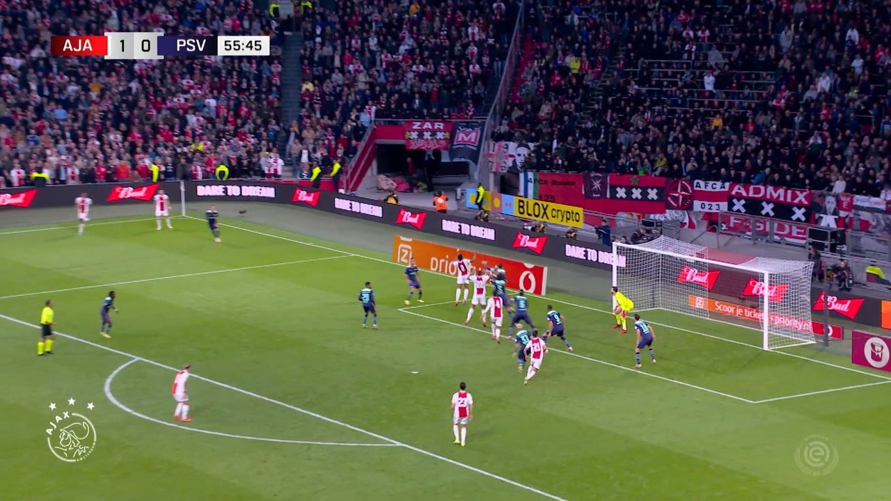 VÍDEO: el arrollador triunfo del Ajax ante el PSV
