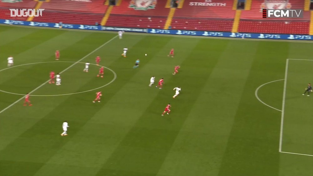 Midtjylland were beaten 2-0 at Anfield by Liverpool. DUGOUT