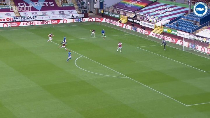 VIDEO: Aaron Connolly's individual goal v Burnley