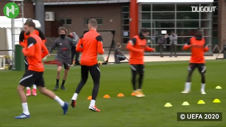 VÍDEO: así preparó el Liverpool su partido ante el Ajax