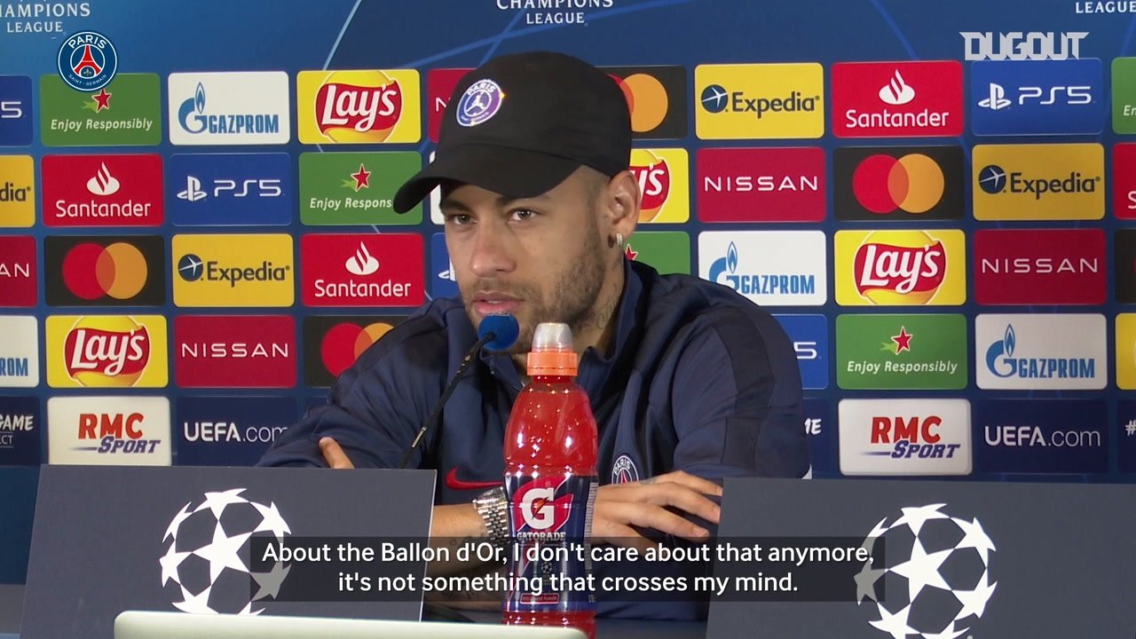 VIDEO: 'I want to win the Champions League' - Neymar