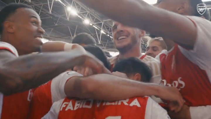 VIDEO: Arsenal beat Man City to clinch Community Shield