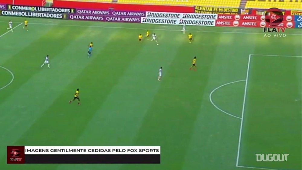 VÍDEO: así acabó Flamengo con Barcelona SC. DUGOUT