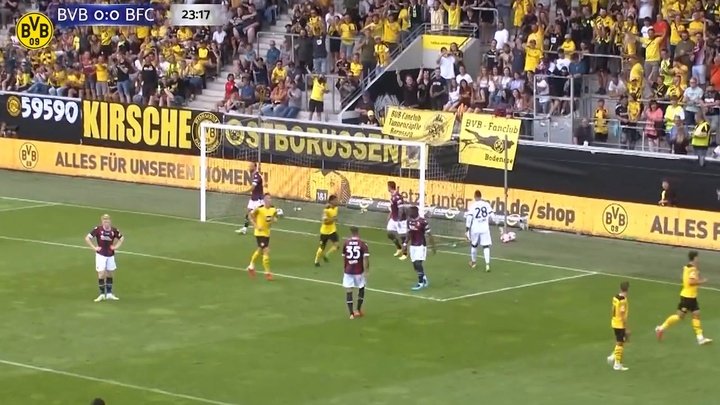 VIDEO: Borussia Dortmund beat Bologna in friendly