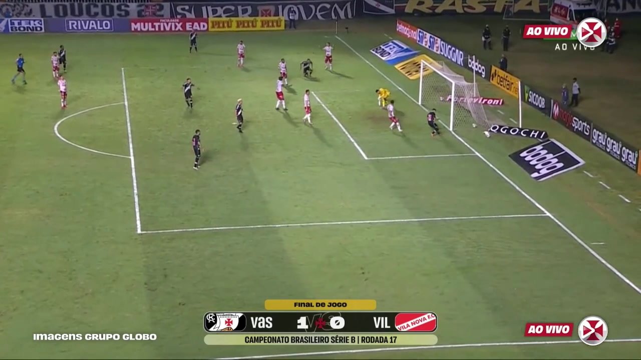 Vasco beat Vila Nova at São Januário. DUGOUT