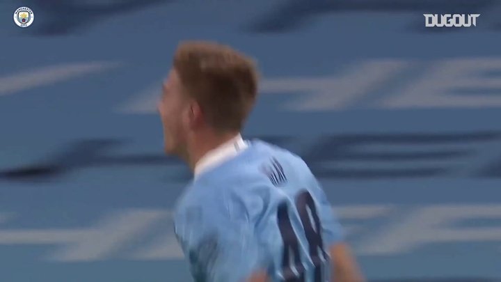 VÍDEO: Liam Delap marca pela primeira vez pelo Manchester City