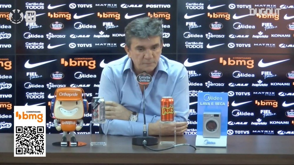Andrés Sanchez, presidente do Corinthians, concedeu entrevista nesta terça-feira. DUGOUT