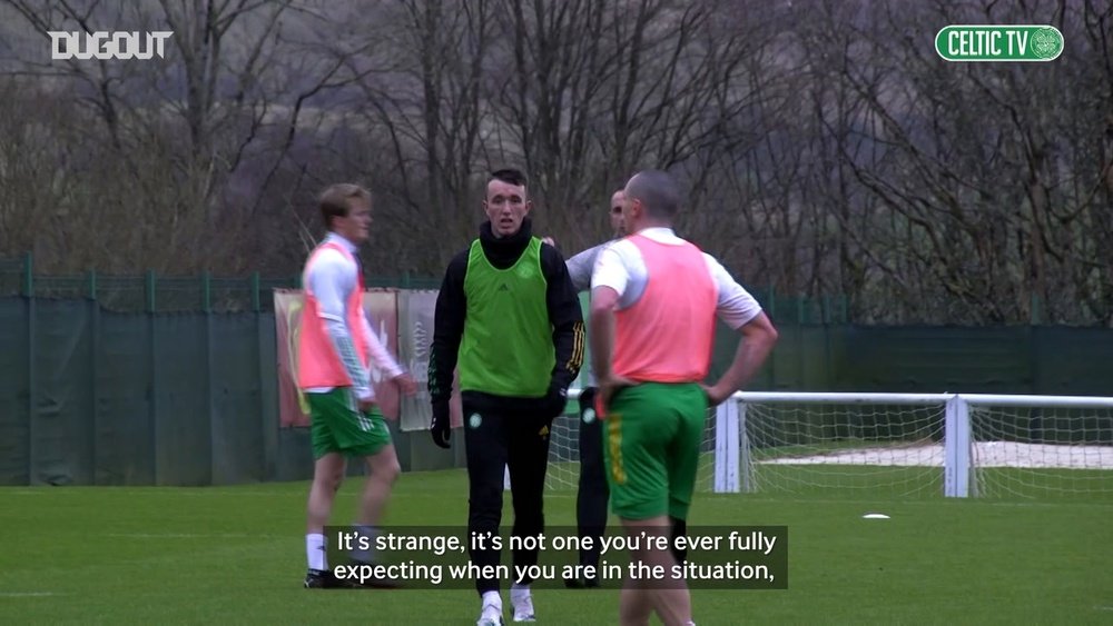 John Kennedy has spoken for the first time since taking over at Celtic. DUGOUT