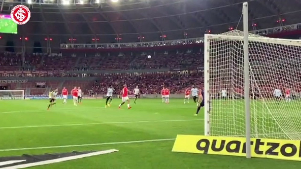 Gols da vitória do Inter sobre o América-MG no Beira-Rio