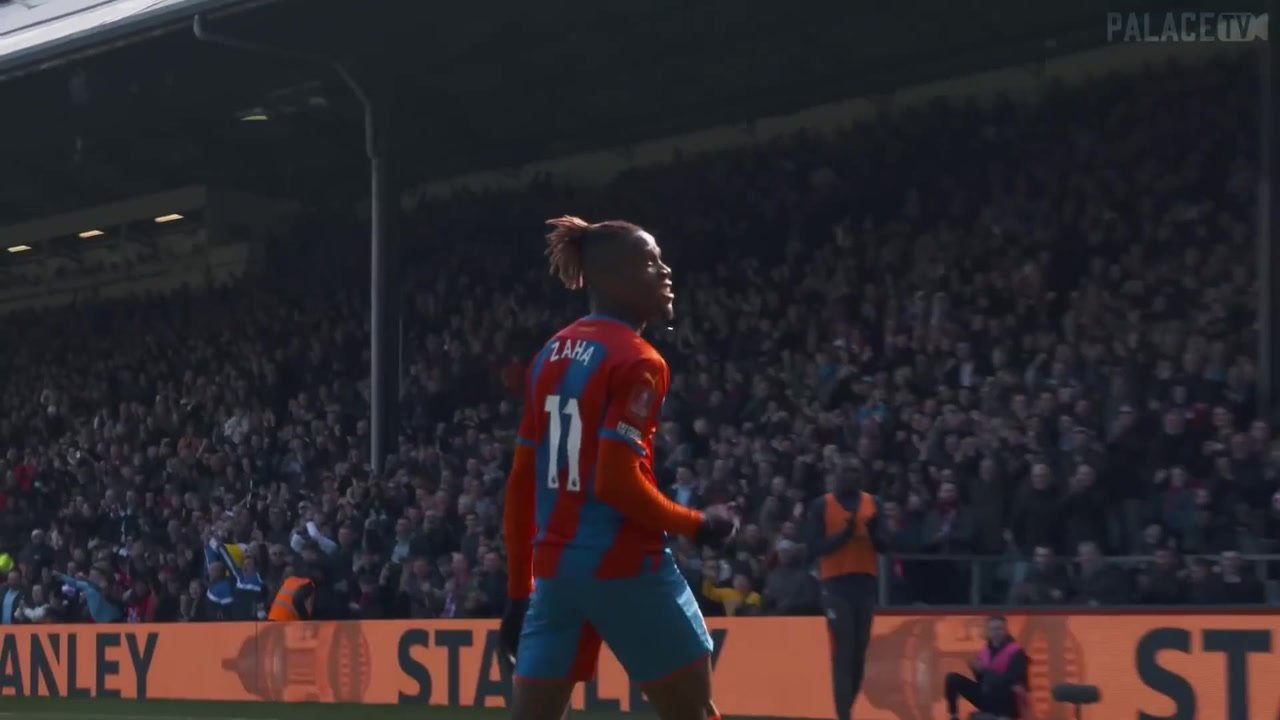 VIDEO: Zaha and Guehi help Palace reach FA Cup semis