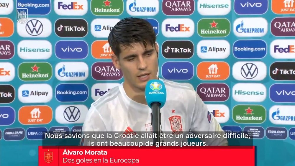 VIDEO : Alvaro Morata : 'Il faut passer par des moments difficiles'. DUGOUT