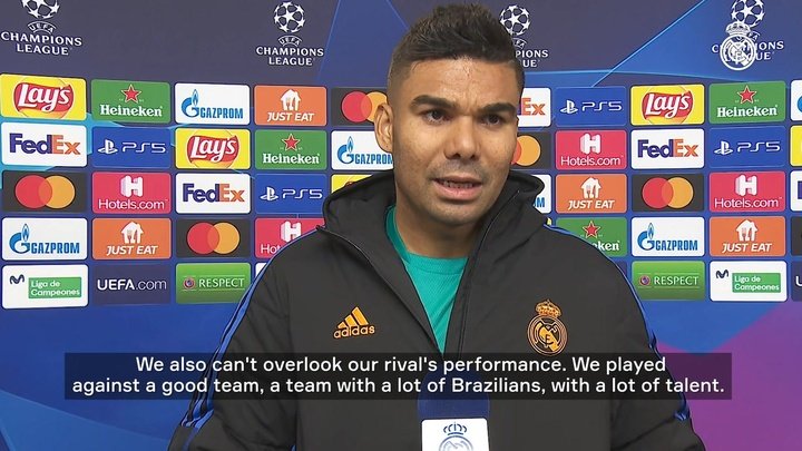 VIDEO: 'We know that there are no easy matches in CL' - Casemiro