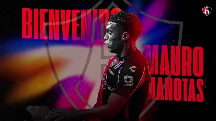 Atlas anuncia el fichaje de Mauro Manotas