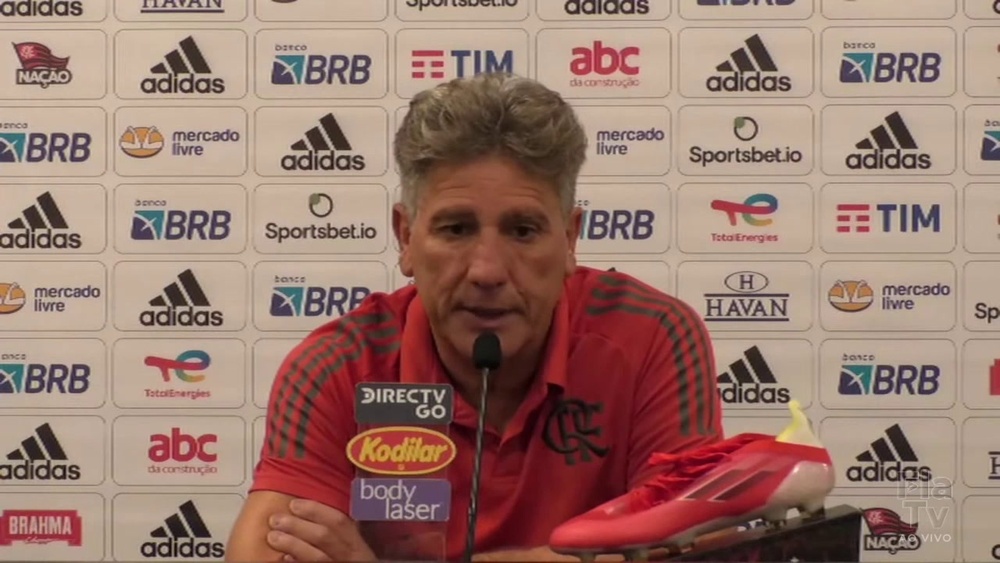 Renato Gaúcho elogia desempenho do Flamengo em vitória contra Fortaleza. DUGOUT