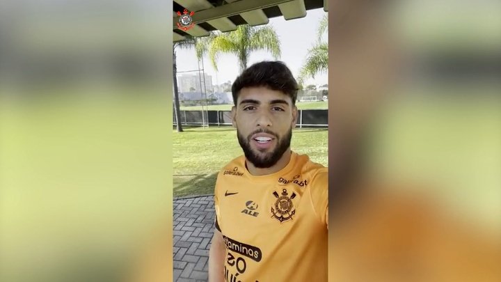 Yuri Alberto manda recado à torcida do Corinthians. DUGOUT