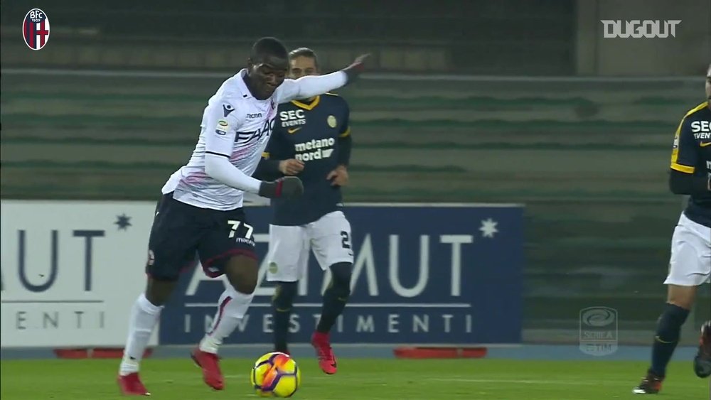 Donsah scored five goals while at Bologna. DUGOUT