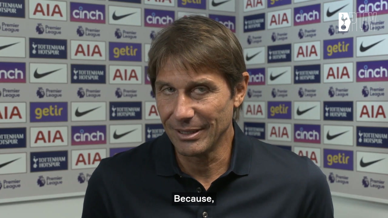 Conte: "We needed players, the squad was poor"