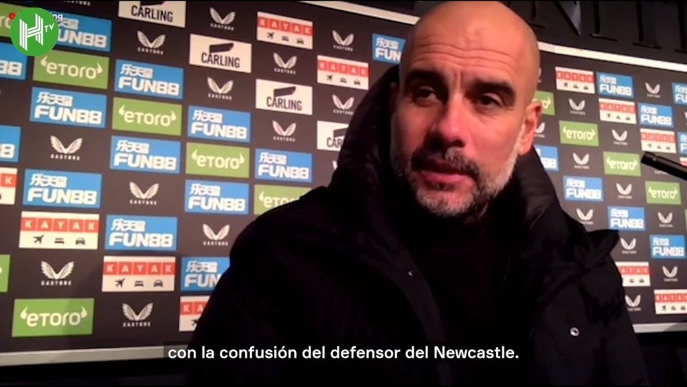 Guardiola lamentó la actuación de su equipo. Dugout
