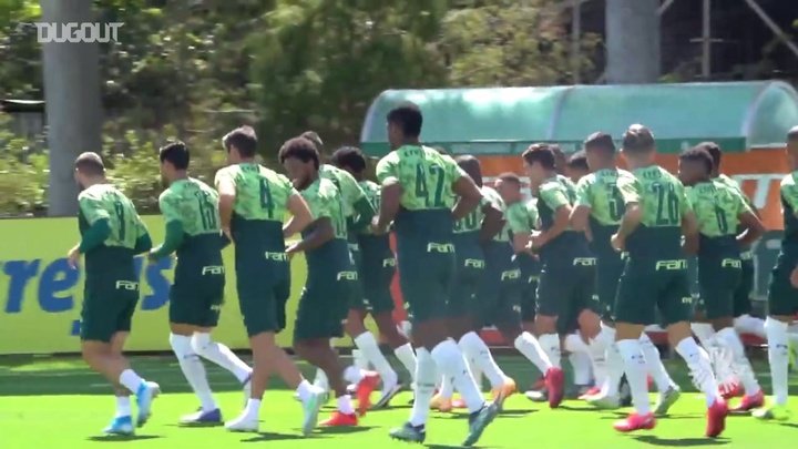 VÍDEO: Marcos Rocha comemora tempo de treinos antes da final da Copa do Brasil