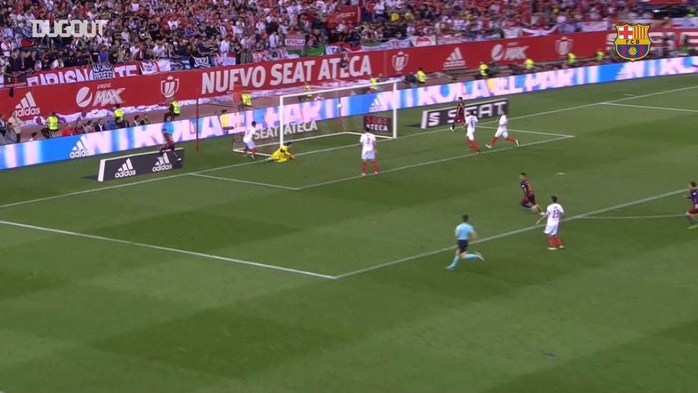 Jordi Alba marcó el 1-0 en la final de 2016. Captura/Dugout