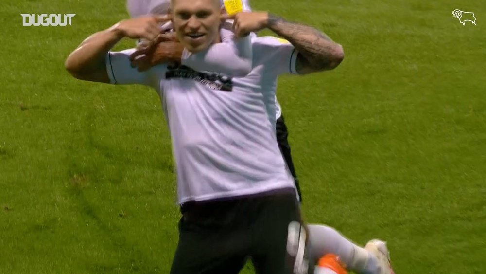 Waghorn scored a stunning goal for Derby at Nottingham Forest. DUGOUT