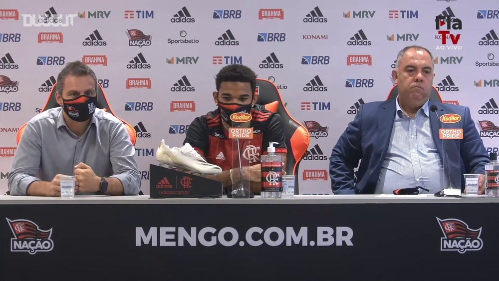 Bruno Viana é o novo reforço do Flamengo para a temporada 2021. DUGOUT