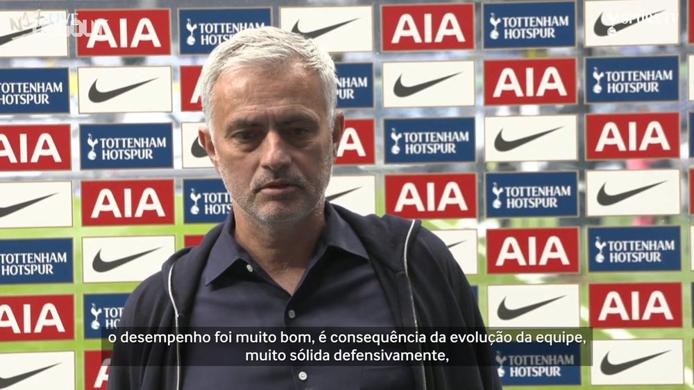 Mourinho analisa empate com o Newcastle. DUGOUT