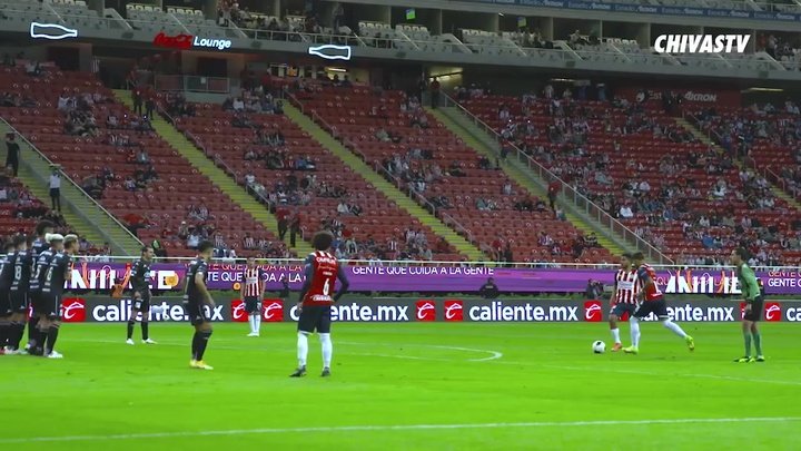 VIDEO: Alexis Vega's brilliant free-kick goal against Mazatlan