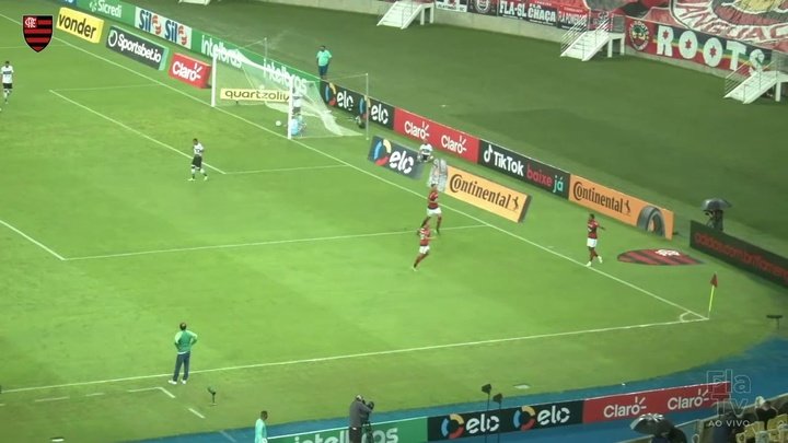 VÍDEO: os gols do Flamengo na vitória contra o Coritiba pela Copa do Brasil