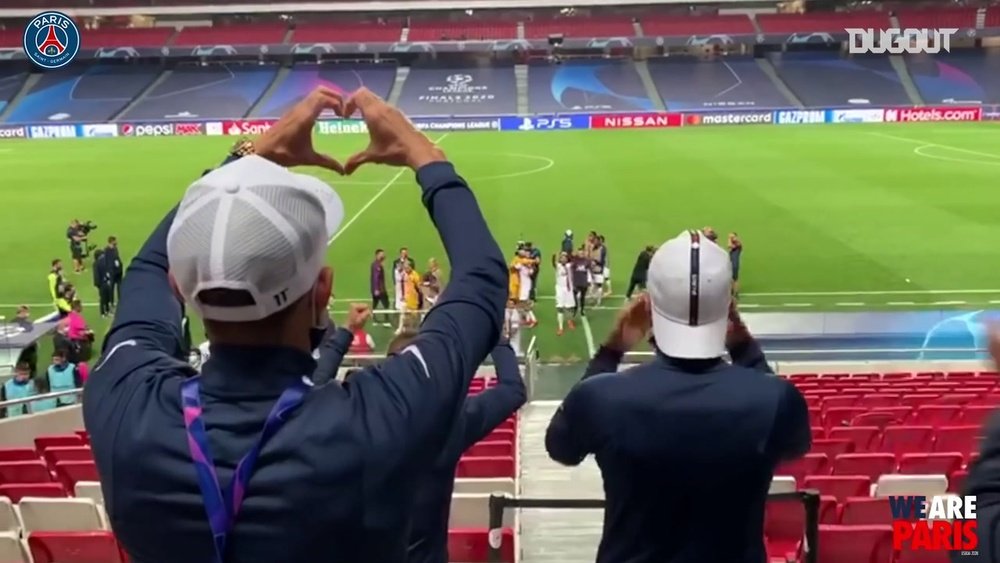 El PSG remontó en los últimos minutos. DUGOUT