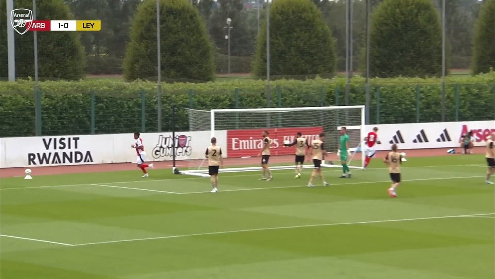 Gabriel Jesus and Smith-Rowe scored in Arsenal's win over Leyton Orient. DUGOUT