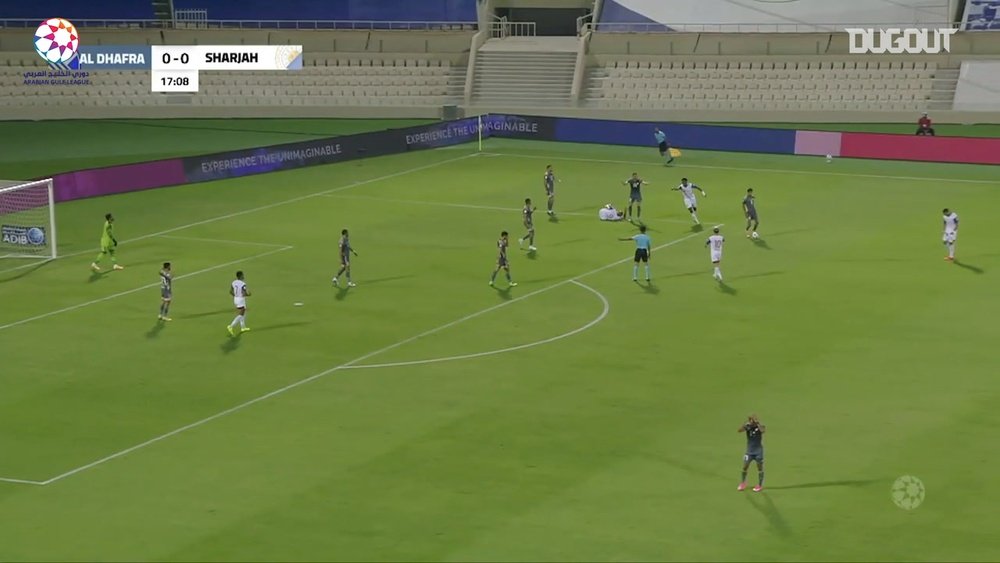Sharjah were far too good for Al-Dhafra as they won 5-0. DUGOUT