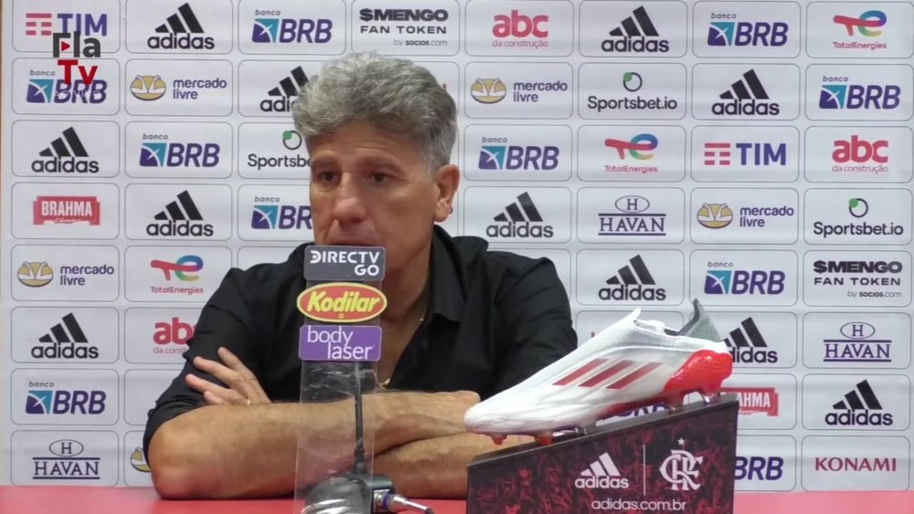 Técnico do Flamengo falou após vitória por 2 a 1 sobre o Internacional. DUGOUT