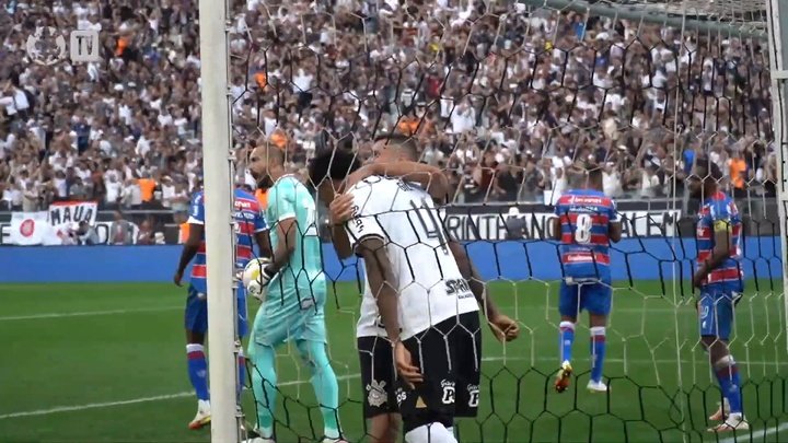 Veja o gol que deu a vitória ao Corinthians contra o Fortaleza. DUGOUT