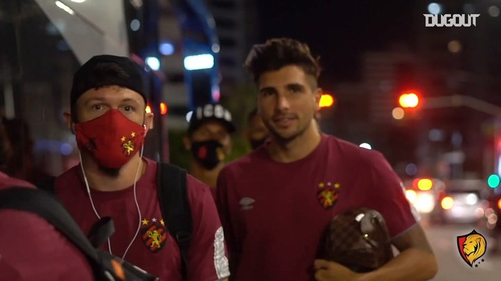 VIDEO: Behind the scenes as Sport Recife draw at Ceara