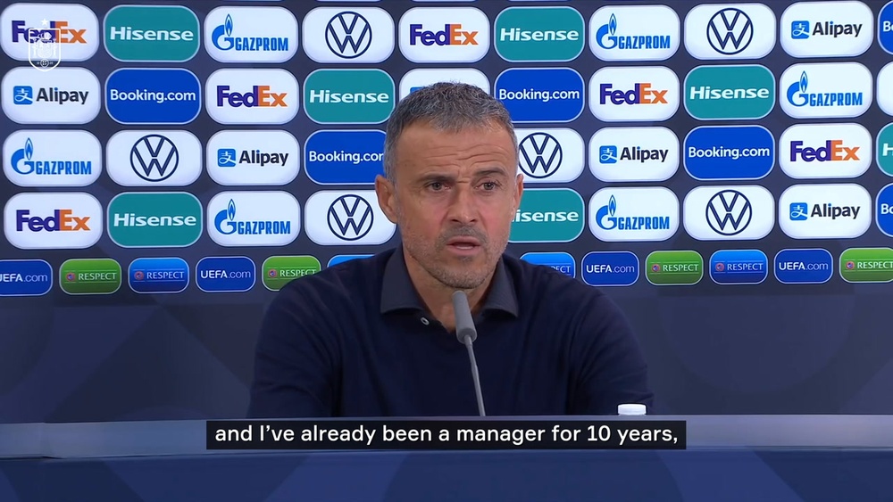 Luis Enrique did not want to talk about controversial France winner. DUGOUT