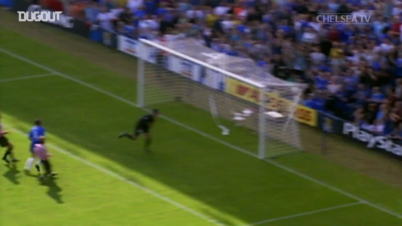 Zola and Poyet combine for incredible goal vs Sunderland. DUGOUT