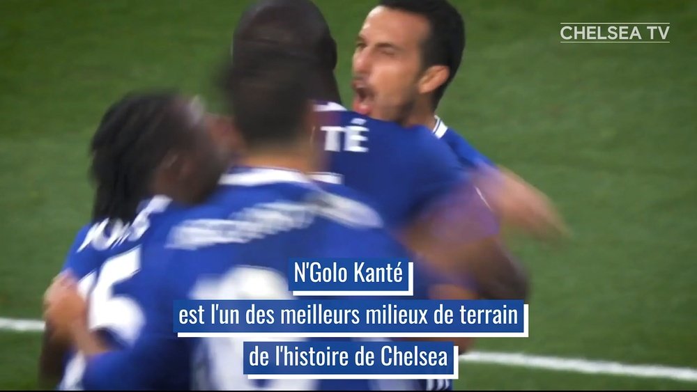 La carrière de N'Golo Kanté avec Chelsea. DUGOUT