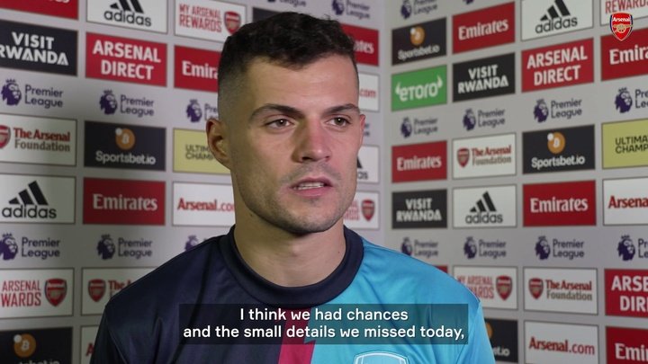 VIDEO: Xhaka speaks after Arsenal draw with Newcastle
