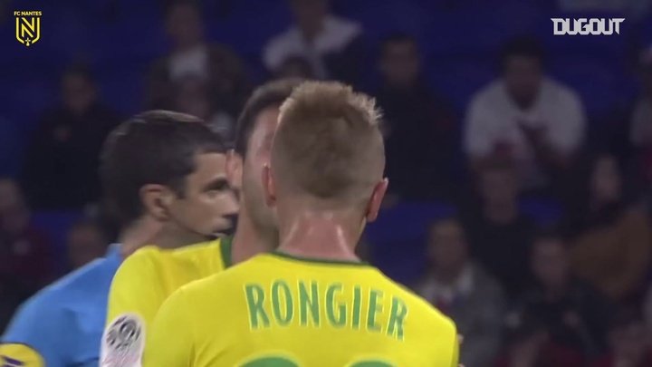 VÍDEO: relembre o golaço de Boschilia pelo Nantes contra o Lyon