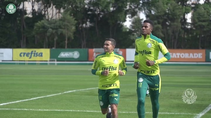 VÍDEO: Gabriel Verón participa de jogo-treino no Palmeiras