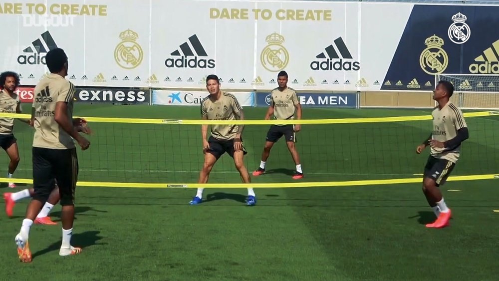 VIDEO: Physical and ball work at Real Madrid City. DUGOUT