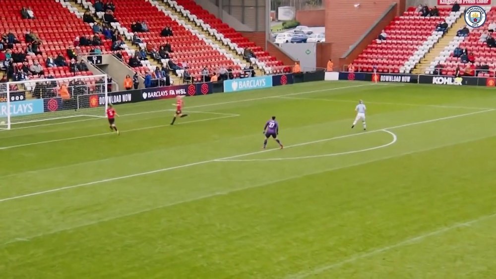 Les meilleurs buts des Féminines de Man City contre Man United. Dugout