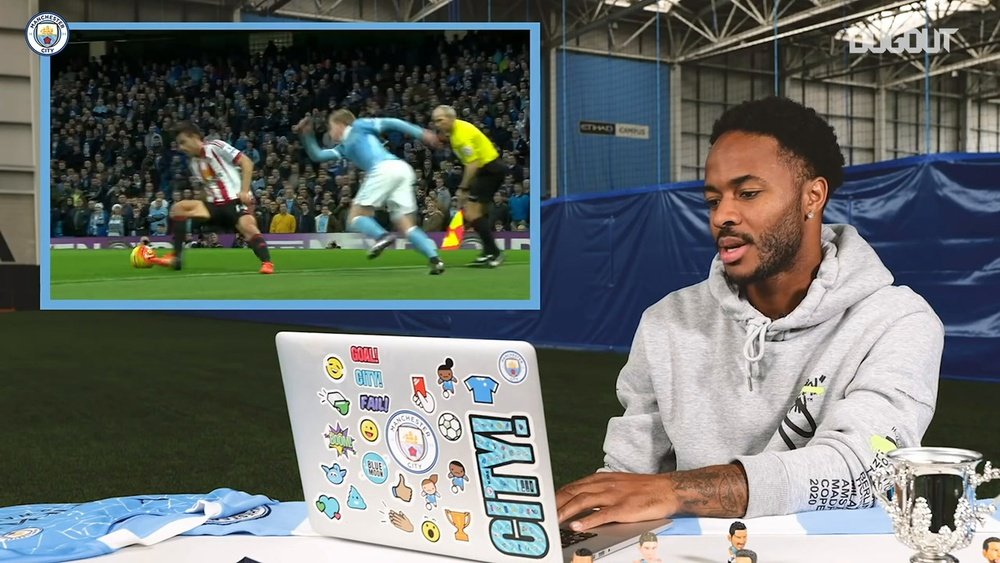 Sterling reviews KDB. DUGOUT