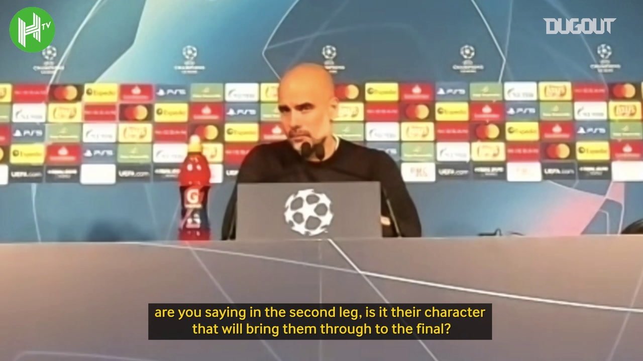 VIDEO: Pep Guardiola urges Manchester City to show same character in PSG return leg