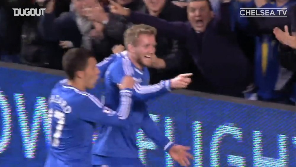 Fernando Torres was the hero for Chelsea v Man City in 2013. DUGOUT